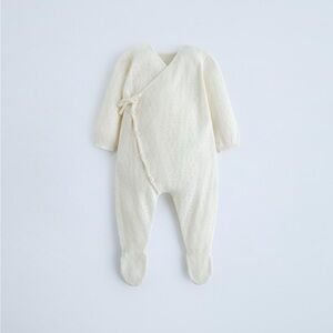 NWT Zara Kids open weave kimono 1-3months